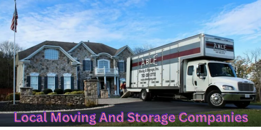 Local Moving And Storage Companies