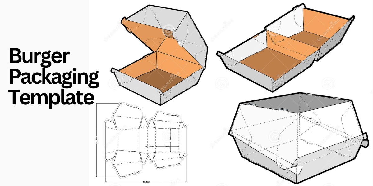 Burger Packaging Template